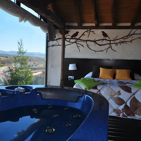 Rural Con Jacuzzi Lejlighed Cabanas de Polendos